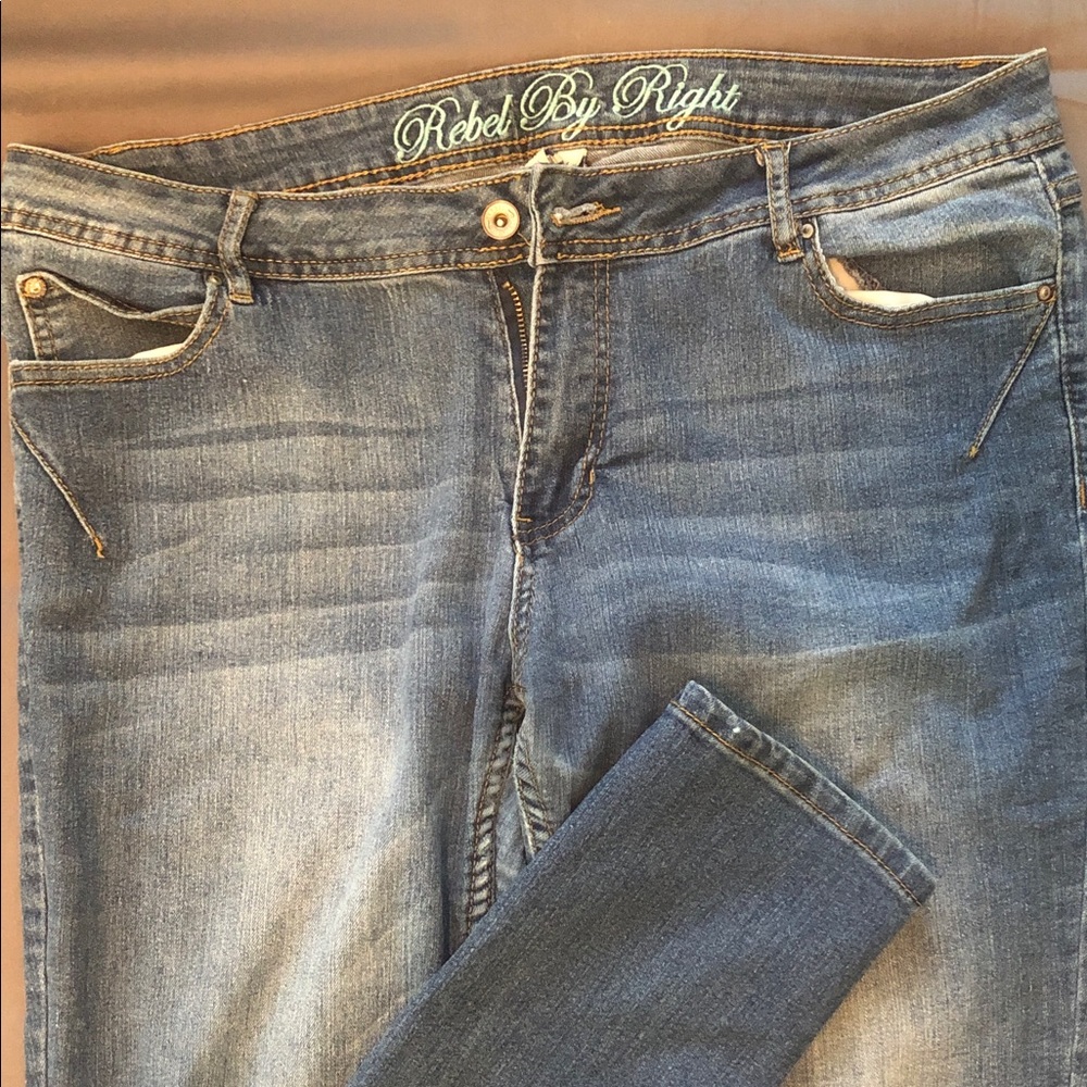 Rich By Right Women's Blue Skinny Jeans